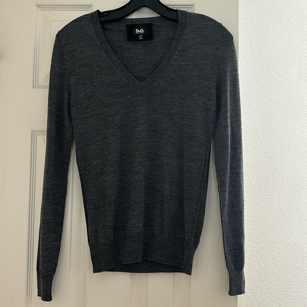 D&G V Neck Sweater